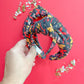 Kansas City Black Bows Knotted Headband for Girls & Women