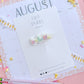PREORDER: Rainbow Acrylic Name Clip