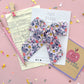 Pink School Bus XL Pinwheel Bow