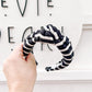 Black White Stripe Knotted Headband for Girls & Women