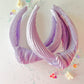 Lilac Silk Knotted Headband for Girls & Women