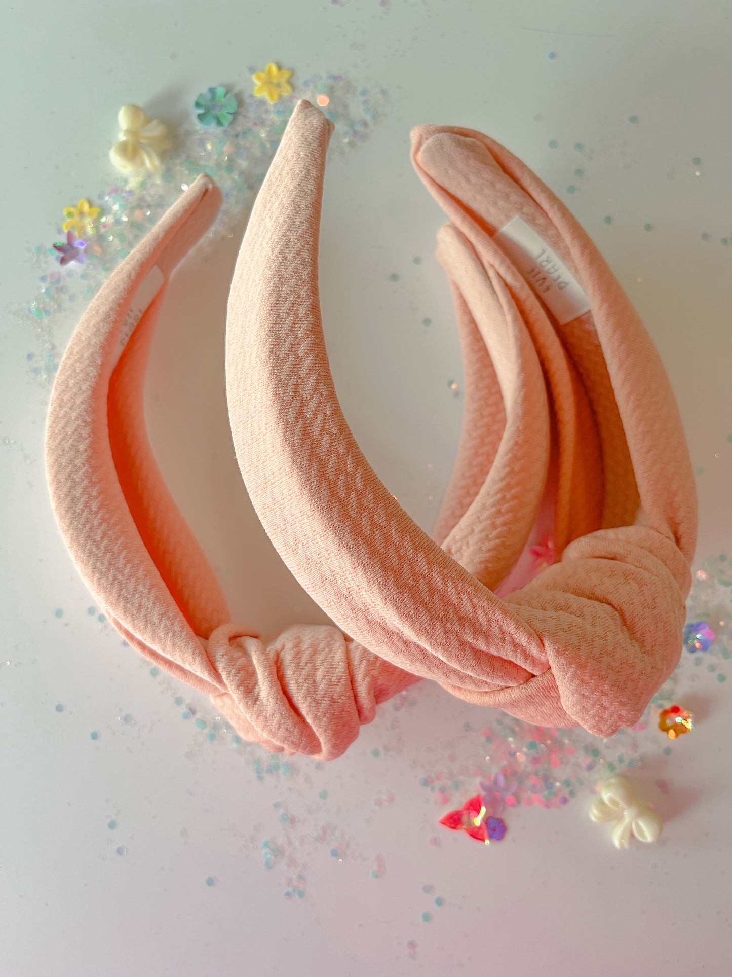 Peach Knotted Headband for Girls & Women