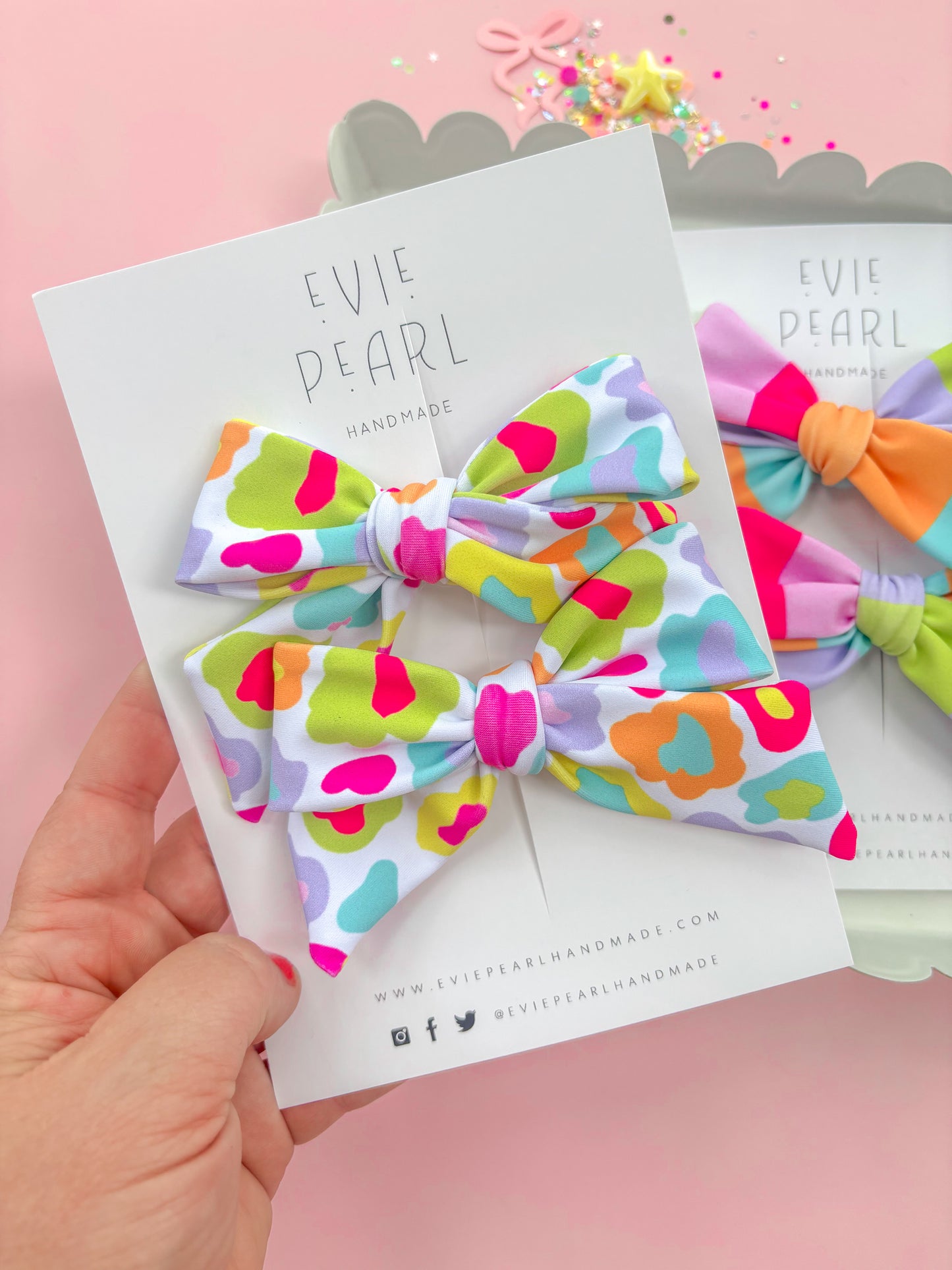 Swim Medium Pinwheel Pigtail Set