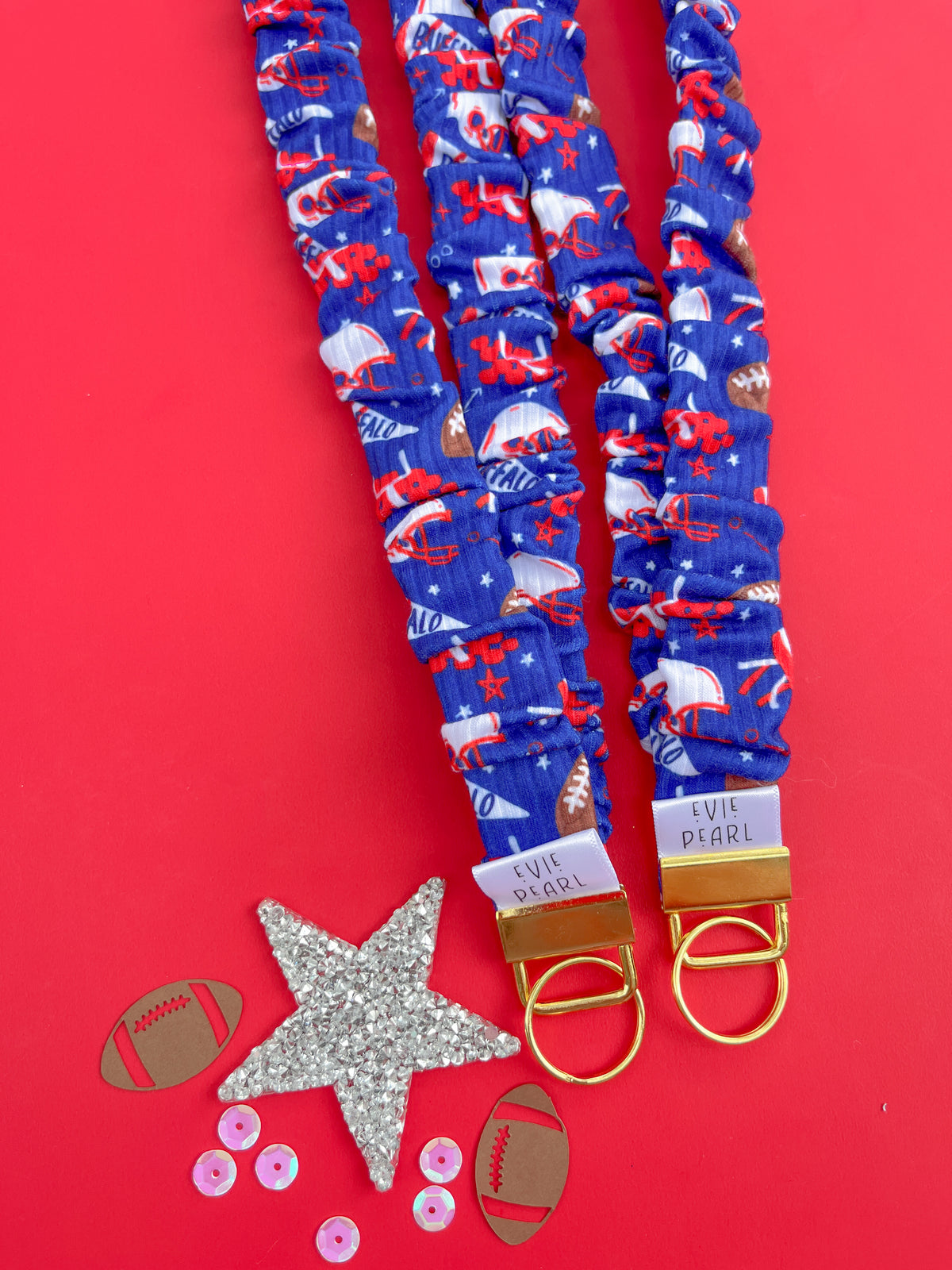 Buffalo Bills Hair Accessories | Bows, Scrunchies & Headbands