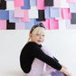 Black|Orange|Purple|Lilac Stripes Knotted Headband for Girls & Women