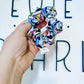 Mickey pastel stripes scrunchy