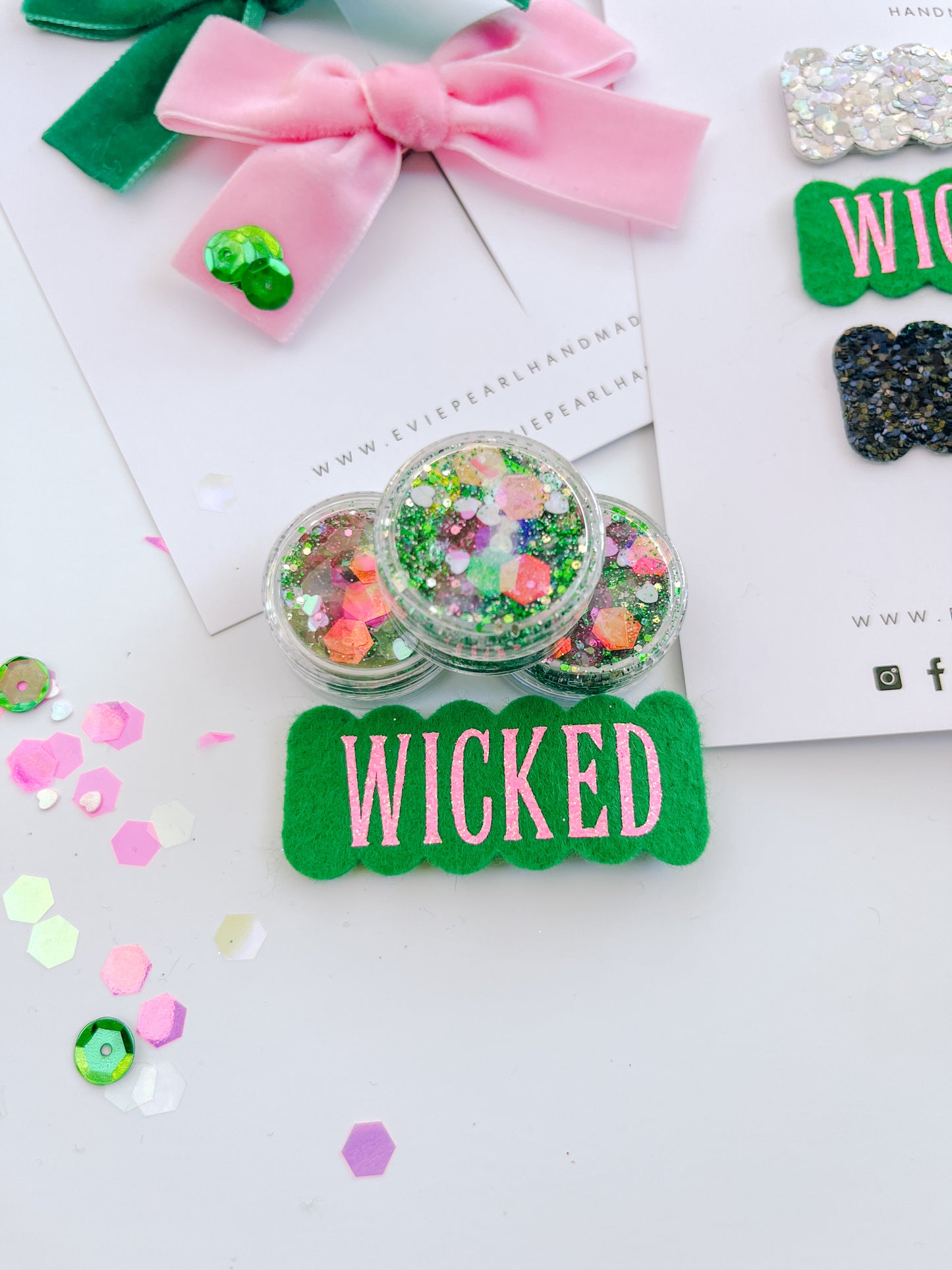 WICKED Glitter Sparkle Hair Gel for Girls