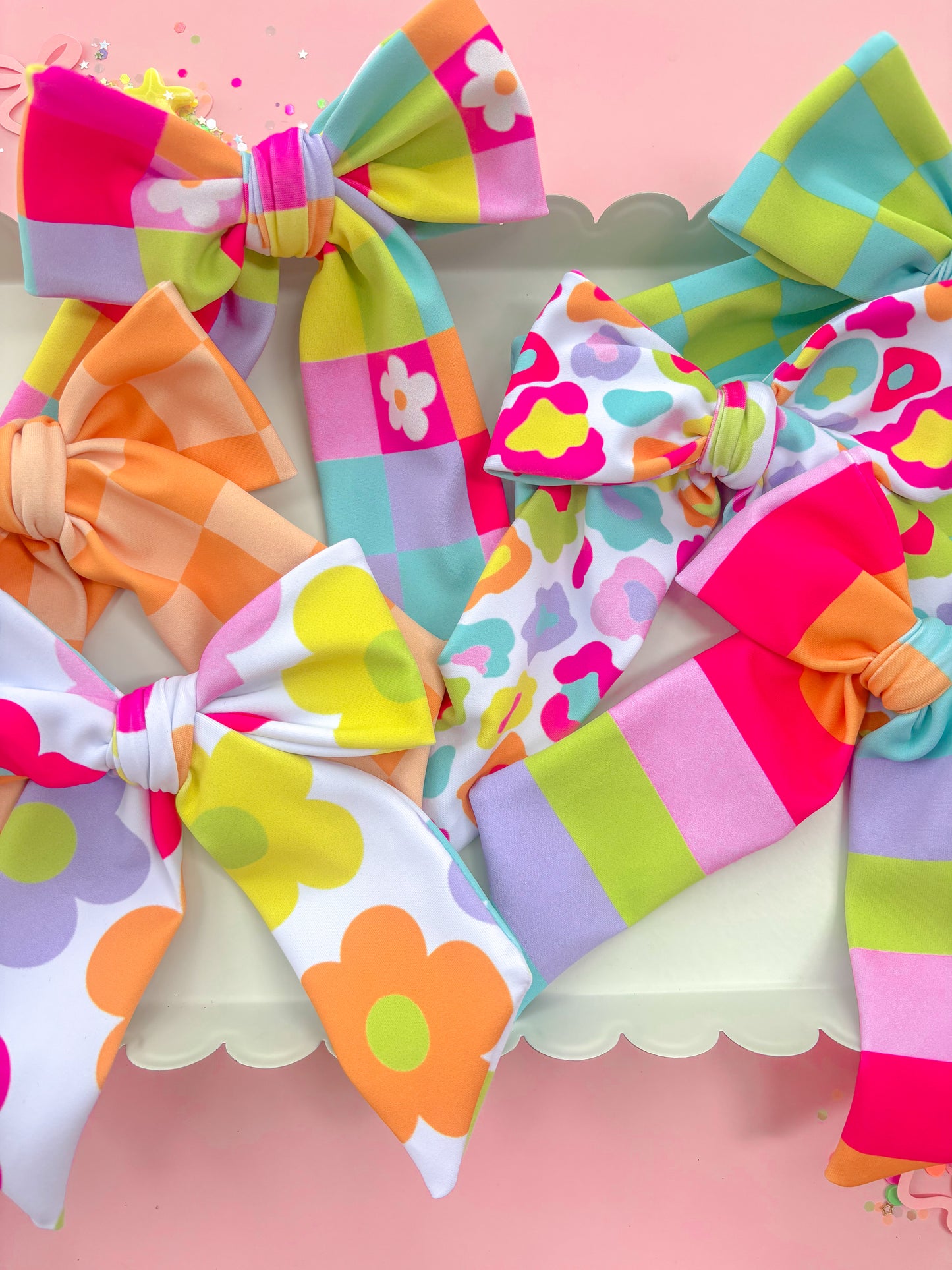 Swim XL Pinwheel Bow