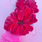 Rosie Pink Velvet Oversized Scrunchy