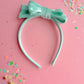 Mint Velvet Bow Headband