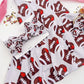 Football Hearts KC Baby Bow Turban