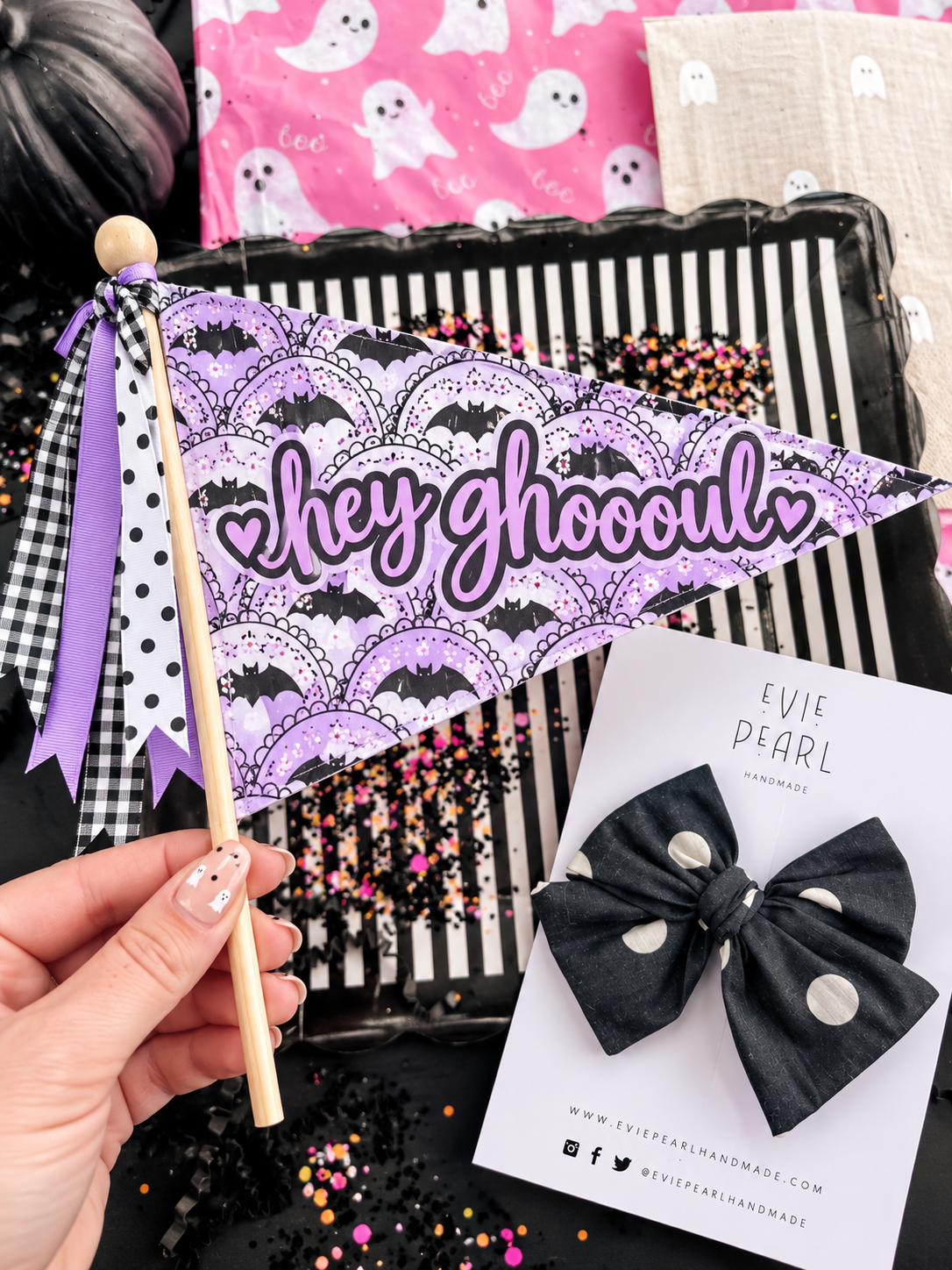 👻 Spooky Cute Halloween Printable Bundle | Flags + Gift Tags