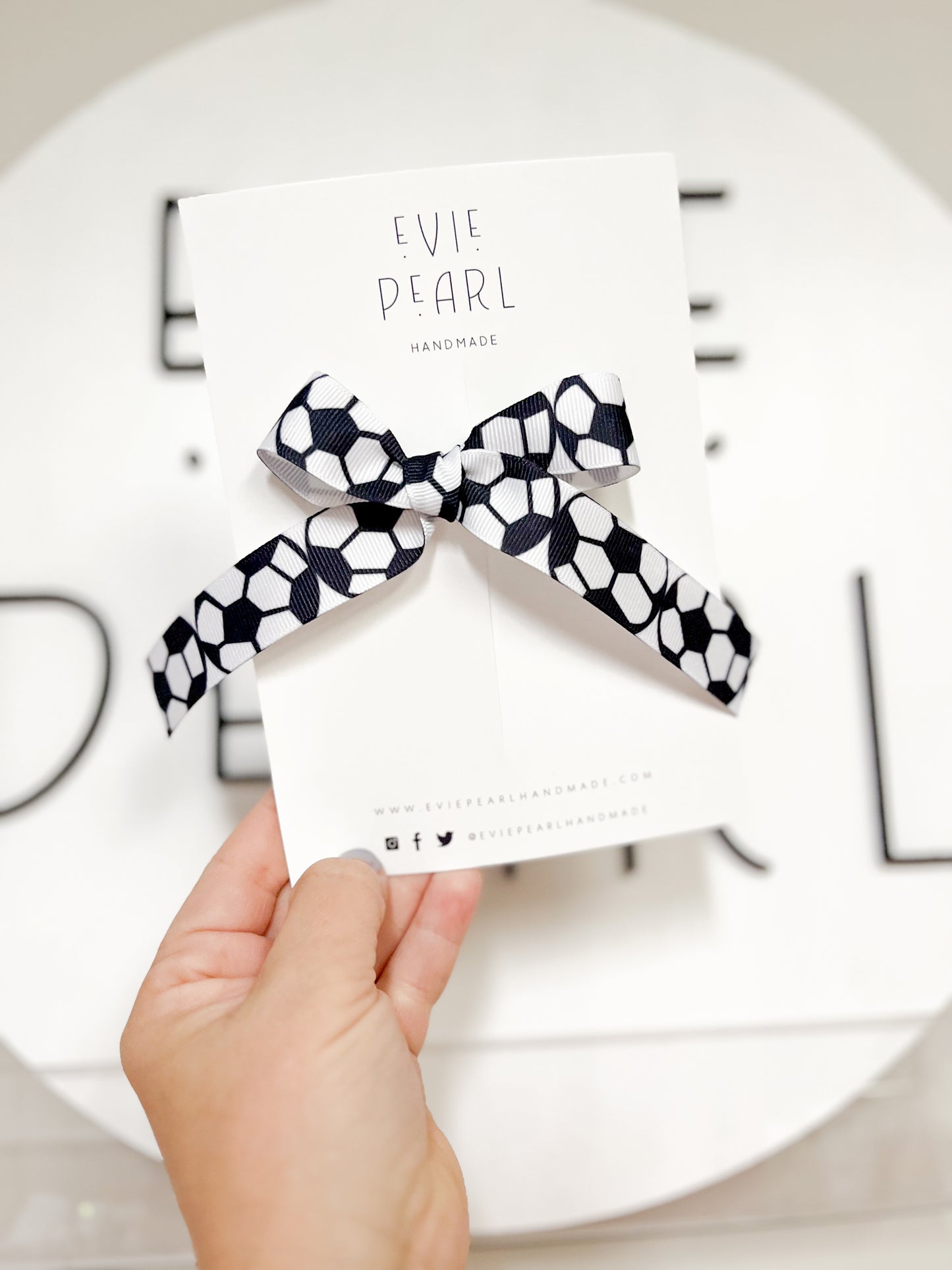 Sports Ribbon Bow