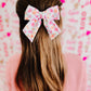 Large Conversation Heart Pinwheel Bow
