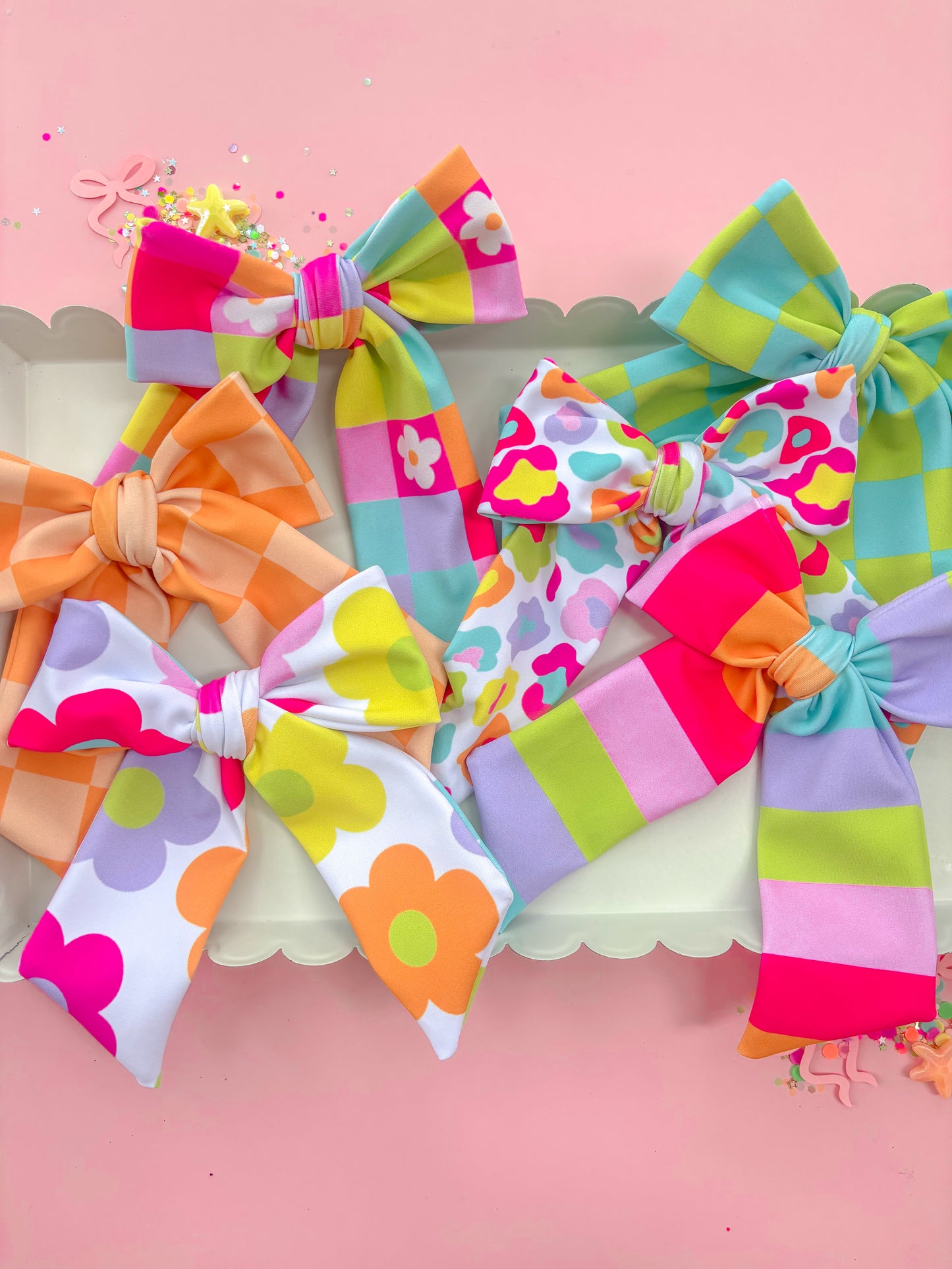 Swim XL Pinwheel Bow