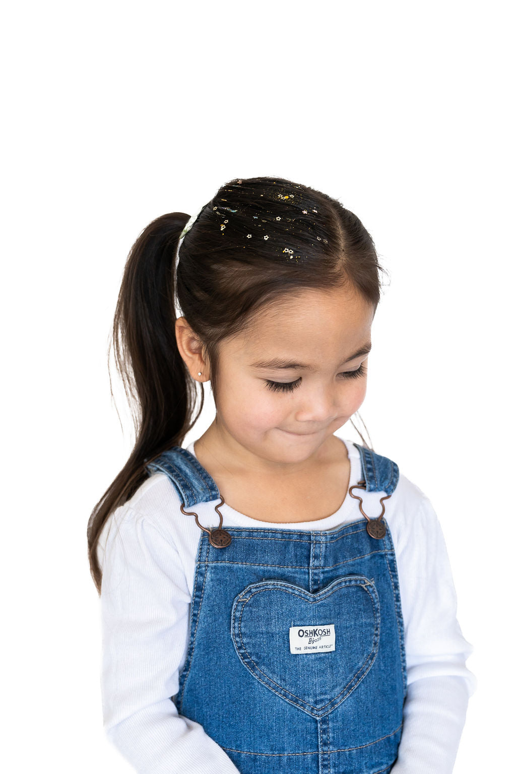 Gold Stars Hair Glitter Gel