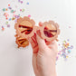 Mauve Brown Flower Sunnies