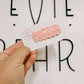 Pink Lemonade Glitter Snap Clip