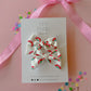 White Rainbow Small Pinwheel Pigtail Set