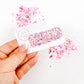 Princess Glitter Single Snap Clip