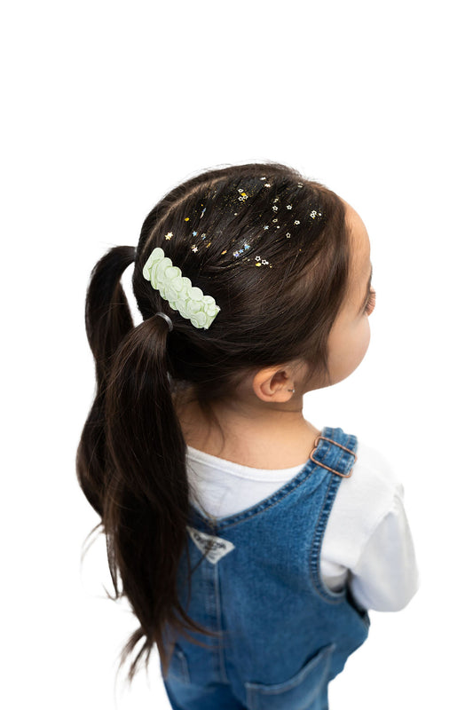 Gold Stars Hair Glitter Gel