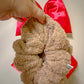 Tan Sherpa Oversized Scrunchy