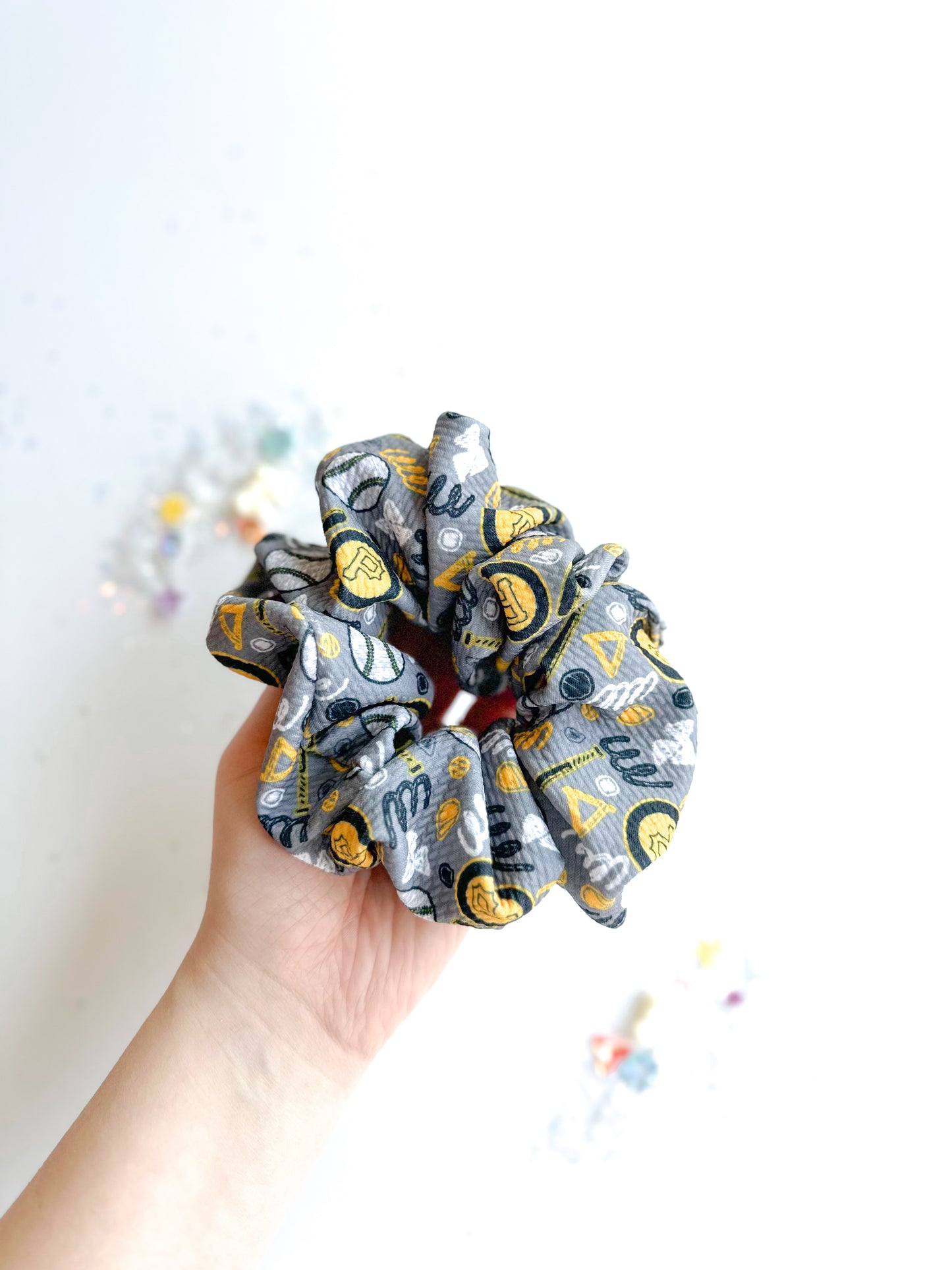 Pirates Baseball Oversized Scrunchy