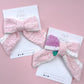 Pinks Quilted Medium Sailor Hair Bow