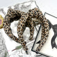 Leopard Glitter Knotted Headband for Girls & Women