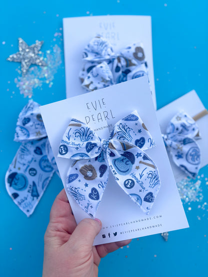 Kansas City Patches Hair Bow