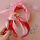 Pink Swirl Knotted Headband