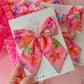 Pink Positive Affirmation Medium Sailor Bow