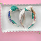 Vintage Heirloom Patchwork Quilted Knotted Headband