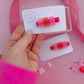 Pink & Red Gummy Bear Clip