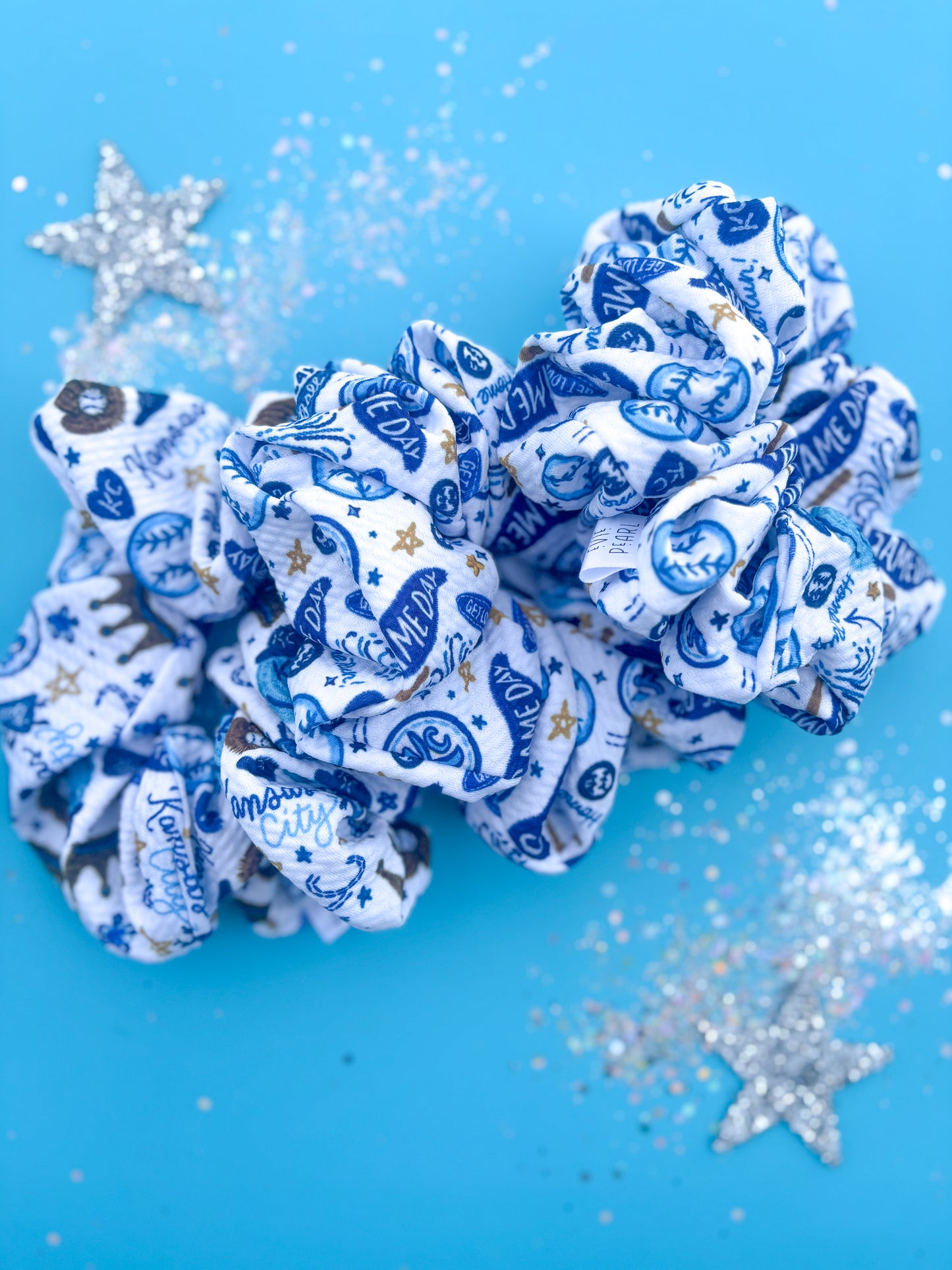 Kansas City Patches Oversized Scrunchy