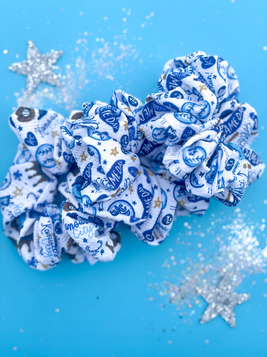 Kansas City Patches Oversized Scrunchy