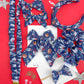 New England Patriots Hair Accessories | Bows, Scrunchies & Headbands