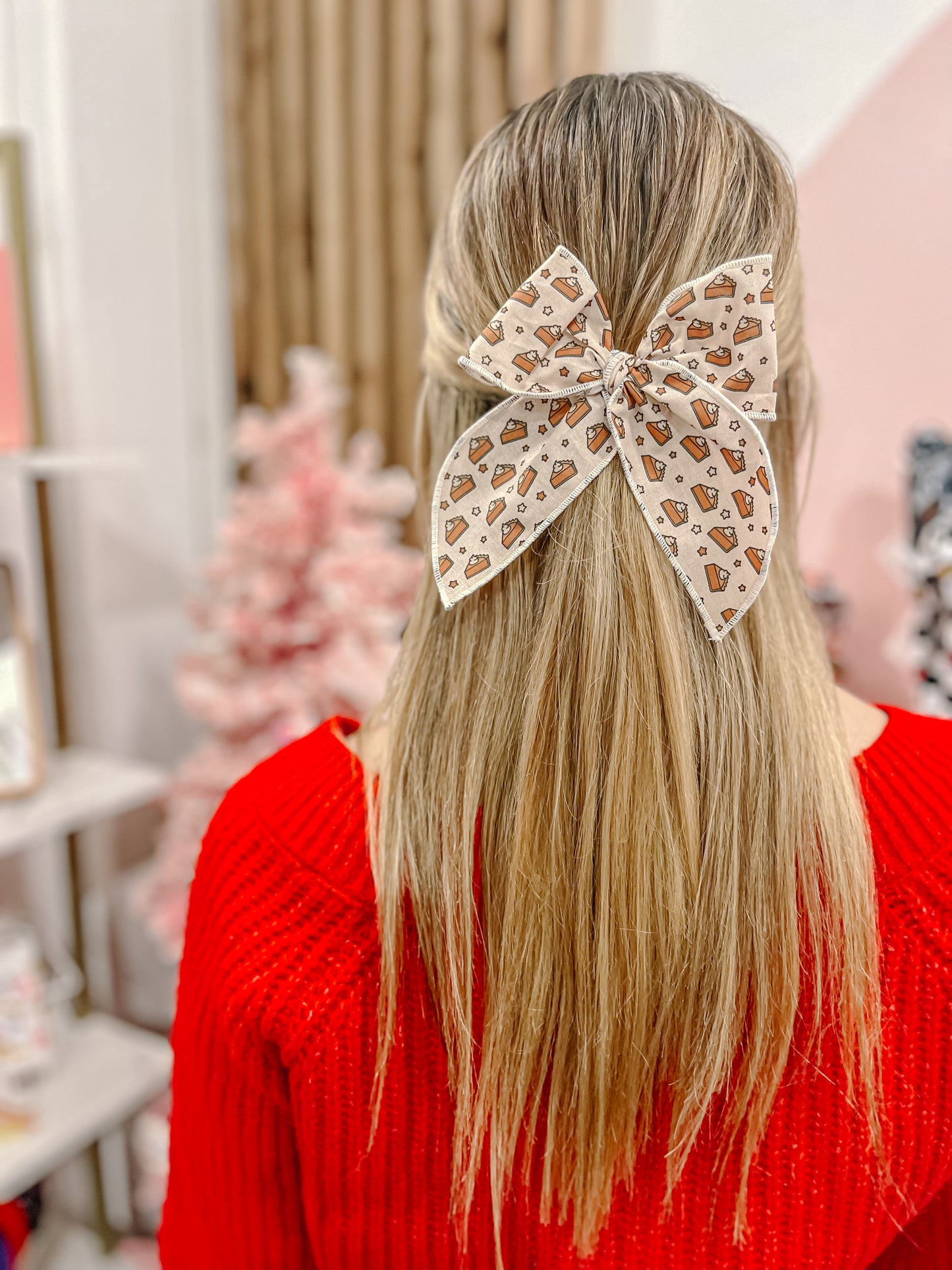 Pumpkin Pie Oversized Bow