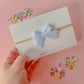 Purple Tulle Small Nylon Bow