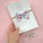 Pastel Mouse Small Pinwheel on Nylon Headband