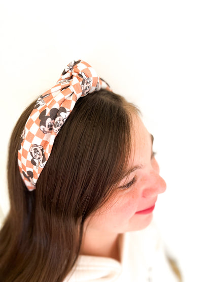 Modern Mouse Knotted Headband for Girls & Women