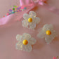Daisy Flower Claw Clip