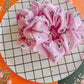 Pink|Skulls Oversized Scrunchie