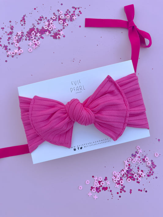 Monthly Baby Bow Turban
