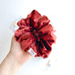 Chocolate Velvet Oversized scrunchy