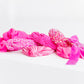 Hot Pink Ribbed Knotted Headband for Girls & Women