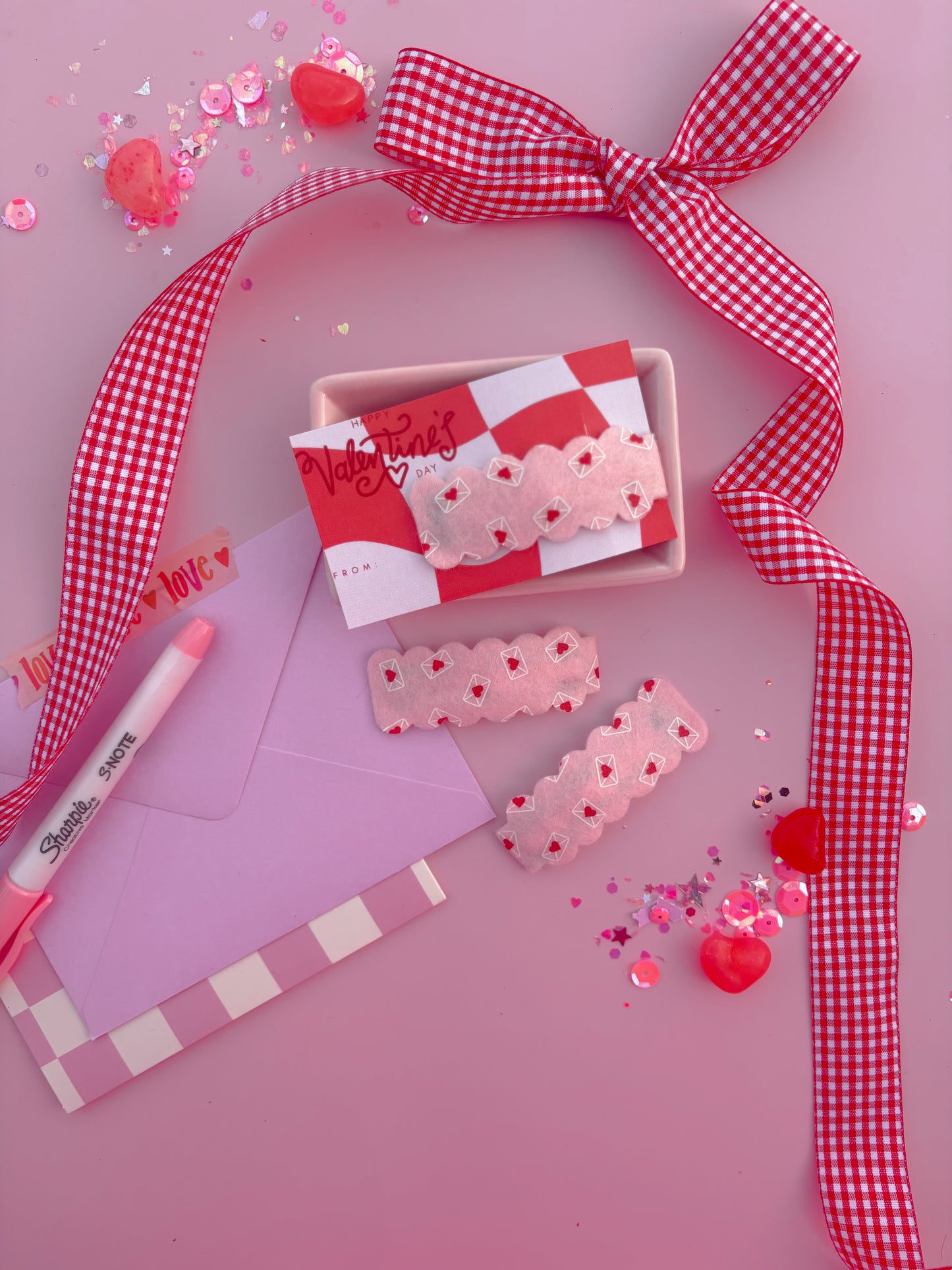 Red Envelope Snap Clip