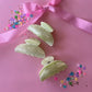 Pale Green Medium Claw Clip