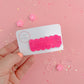 Hot Pink Heatwave Glitter Snap Clip