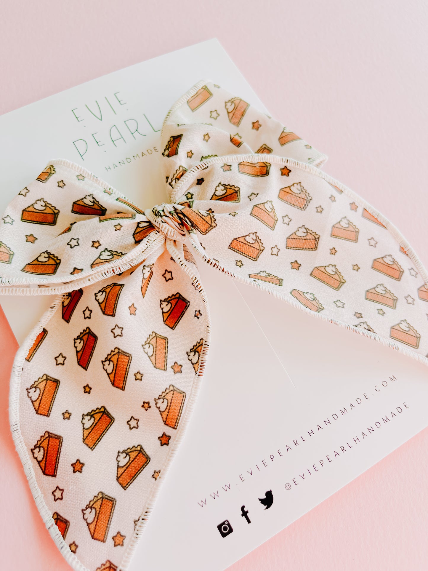 Pumpkin Pie Oversized Bow